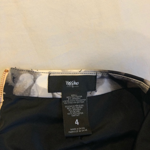 Mossimo Black White Rose Gold Skater Skirt - Picture 5 of 5